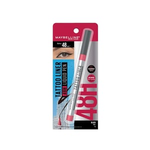 Maybelline New York Tattoo Liner 48H Liquid Pen - Black