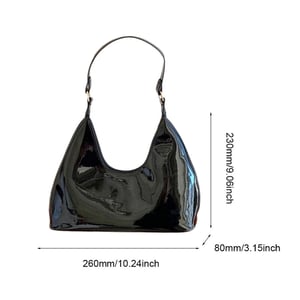 Trendy Fashionable Bag - Black