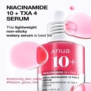 Anua Niacinamide 10% + TXA 4% Dark Spot Correcting Serum 30ml•