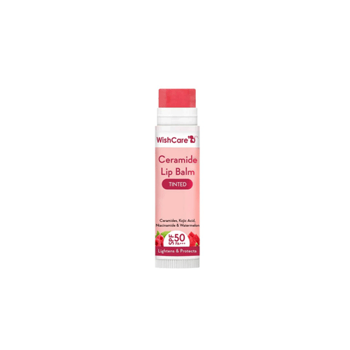 WishCare Ceramide Natural Lip Balm Tinted 5g - SPF50 pa+++   •
