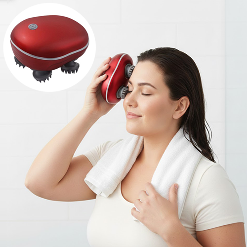 Smart Scalp Massager - Red