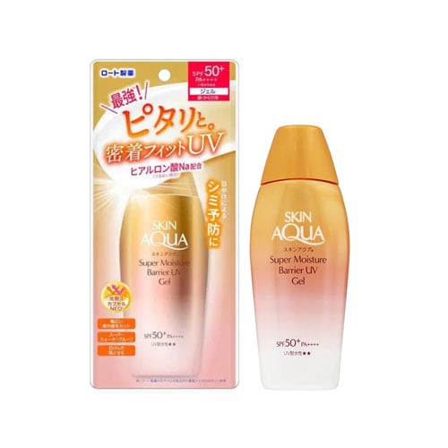 Rohto Skin Aqua Super Moisture Barrier UV Gel 100g - SPF 50+ PA++++ •