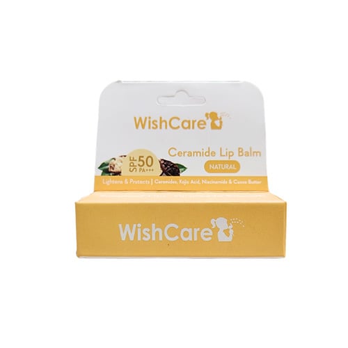 WishCare Ceramide Natural Lip Balm 5g - SPF50 pa+++•