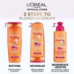 L'Oreal Paris Elvive Dream Long Restoring Conditioner For Long Damaged Hair 360ml▪
