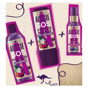 Aussie SoS Heat Saviour Leave On Hair Spray 100ml