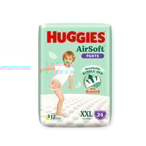 Huggies Air Soft Pants XXL (15-25kg) 24pcs•