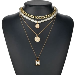 Multi Layer Pearl Necklace