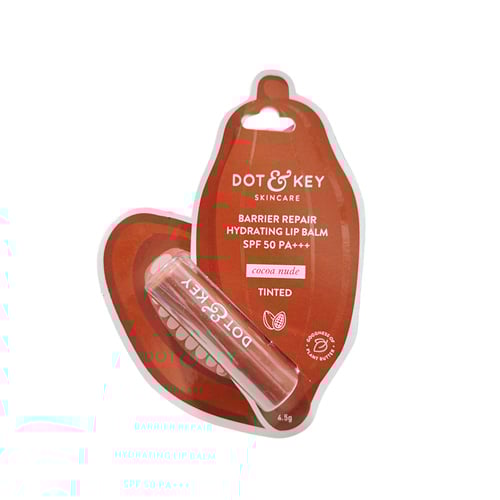 Dot & Key Barrier Repair Hydrating Lip Balm 4.5g - Cocoa Nude•