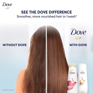 Dove Ultra Care Straight & Silky Shampoo 680ml •