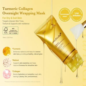 Medicube Kojic Acid Turmeric Night Wrapping Mask 75ml  •