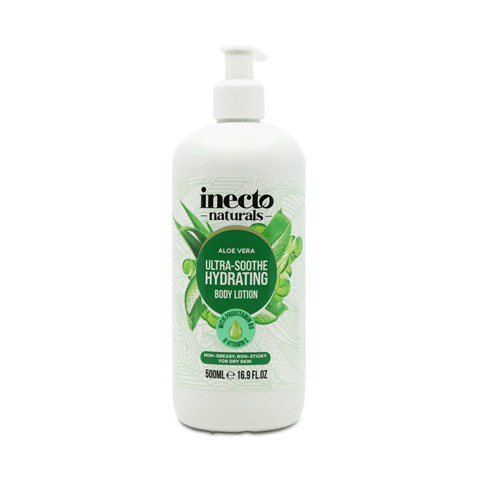 Inecto Ultra Soothe Hydrating Aloe vera Body Lotion For Dry Skin 500ml