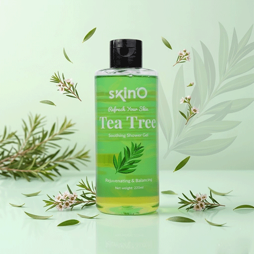 Skin'O Tea Tree Soothing Shower Gel 220ml •