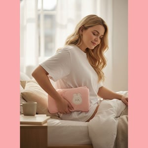 Electric Hot Water Bag - Pink