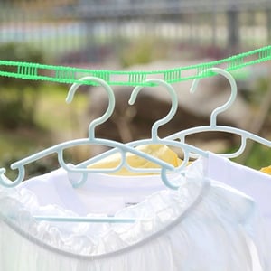 Nylon Non-Slip Clothes Line Rope 5m - Pink