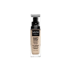 NYX Can't Stop Won't Stop 24H Matte Finish Full Coverage Foundation 30ml - CSWSF01.5 Fair