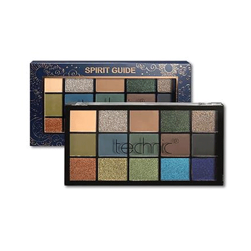 Technic 15 Pressed Pigment Eyeshadow Palette - Spirit Guide •
