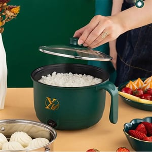 Electric Rice Cooker 18cm - Green
