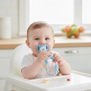AVEAT Baby Safety Pacifier (6m-12m) - Sky Blue