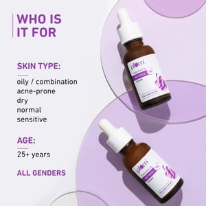 Plum Bakuchiol And Retinol 1%  Face Serum 30ml •