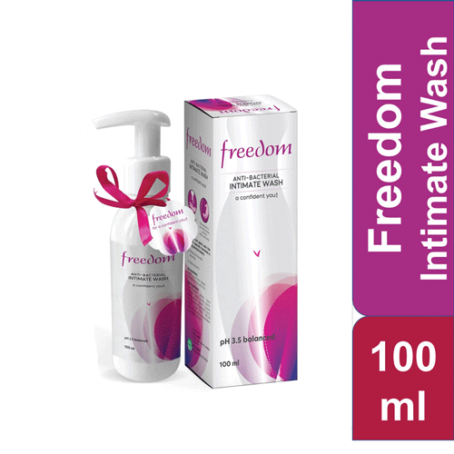 Freedom Antibacterial Intimate Wash 100ml
