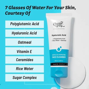 Chemist at Play Hyaluronic Acid Gentle And Hydrating Face Cleanser 100ml   •