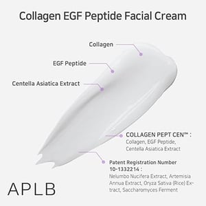 APLB Collagen EGF Peptide Facial Cream 55ml •