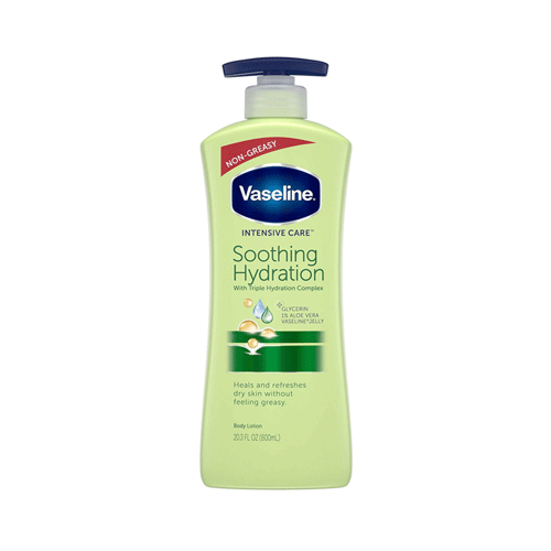 Vaseline Intensive Care Soothing Hydration Aloe Vera Body Lotion 600ml  •