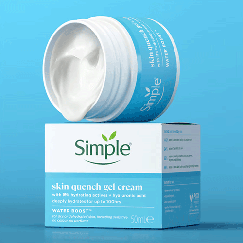 Simple Water Boost Skin Quench Gel Cream 50ml•