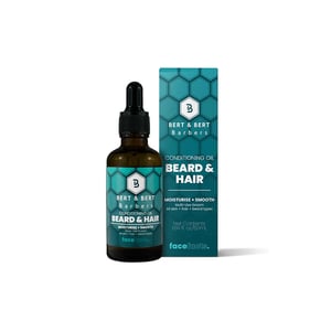 Face Facts Bert & Bert Barbers Bread & Hair Conditioning Oil 50ml