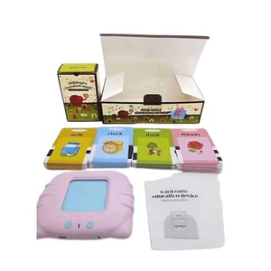 Card Early Education Rechargeable Device - Pink