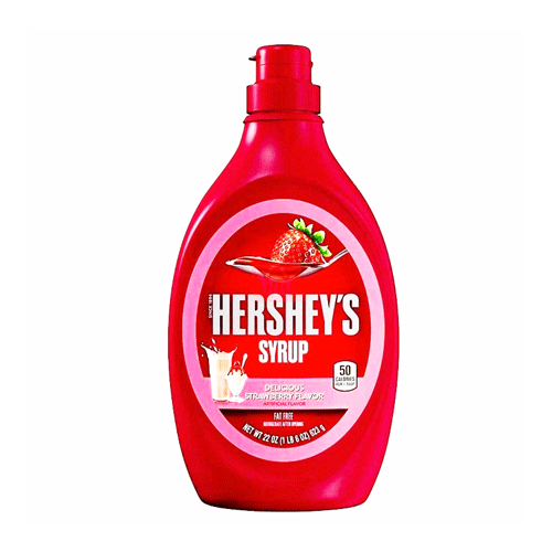 Hersheys Syrup Strawberry Flavour 623g •