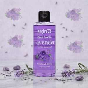 Skin’O Lavender Soothing Shower Gel 220ml •