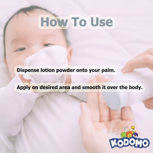 Kodomo Baby Lotion Powder 180ml - Extra Mild •
