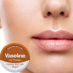 Vaseline Lip Therapy Lip Balm 20g - Cocoa Butter •