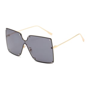 Big Frame Square Ocean Lens Sunglasses