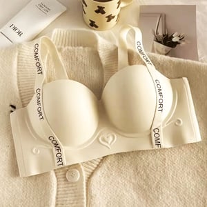 Fashionable Ultra Soft Padded Bra For Women - White 36