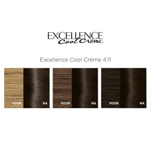 L'Oreal Paris Excellence Cool Creme Haircolour - 4.11 Ultra Ash Brown •