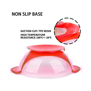 Baby Feeding Bowl And Spoon Set - Orange