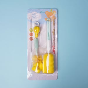 applebear Bottle & Nipple Brush Set - Light Teal