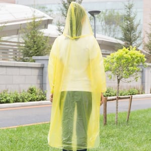 Disposable Pocket Rain Coat - Assorted Colour