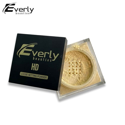 Everly Beauties HD Loose Setting Powder - Natural