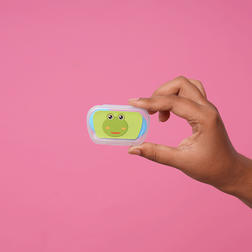 Travel Contact Lens Kit Box - Frog