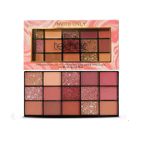 Technic Pressed Pigment Eyeshadow Palette - Invite Only
