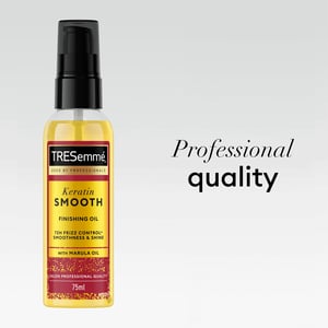 TRESemme Keratin Smooth Finishing Oil 75ml •
