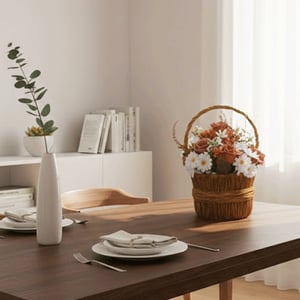 Artificial Multi Flower Basket - MultiColor