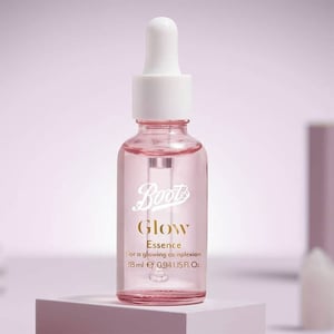 Boots Glow Facial Essence Serum 28ml •