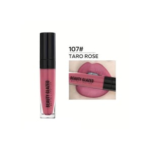 Beauty Glazed Matte Lipstick 8g - 107 TARO ROSE