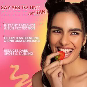 Dot & Key Strawberry Dew Tinted Sunscreen 50ml SPF 50+ PA++++ 03 Sand  •