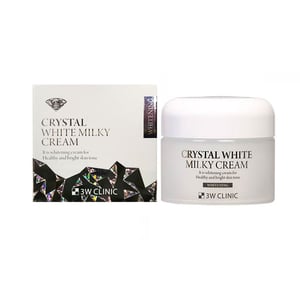 3W Clinic Crystal White Milky Cream 50g •