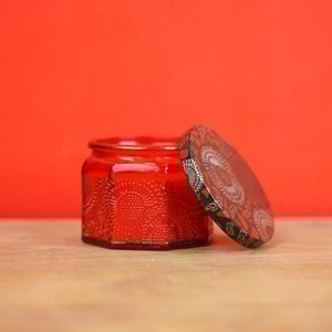 Scented Candles Jar - Red
